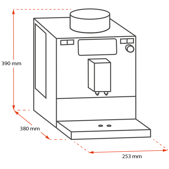 Melitta Passione Kaffeevollautomat F53/1-102