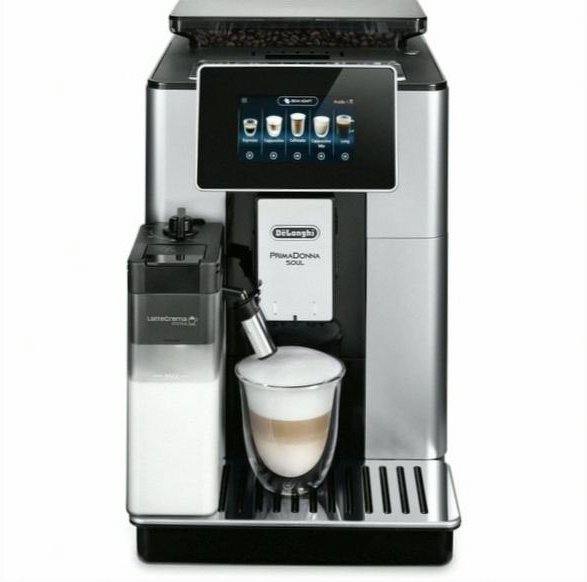 DeLonghi ECAM610.55.SB Kaffeevollautomaten Frontansicht