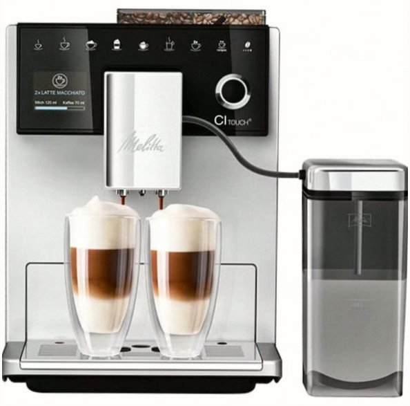 Melitta Kaffeevollautomaten Frontansicht