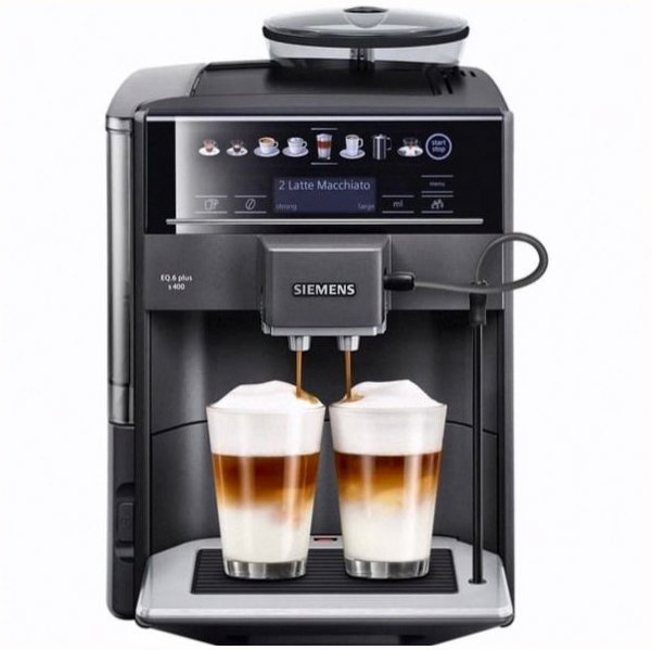Siemens TE654319RW Kaffeevollautomaten Frontansicht