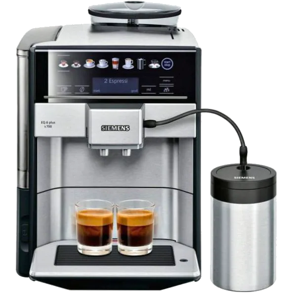 Siemens TE657M03DE Kaffeevollautomaten Frontansicht