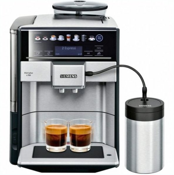 Siemens TE657M03DE Kaffeevollautomaten Frontansicht