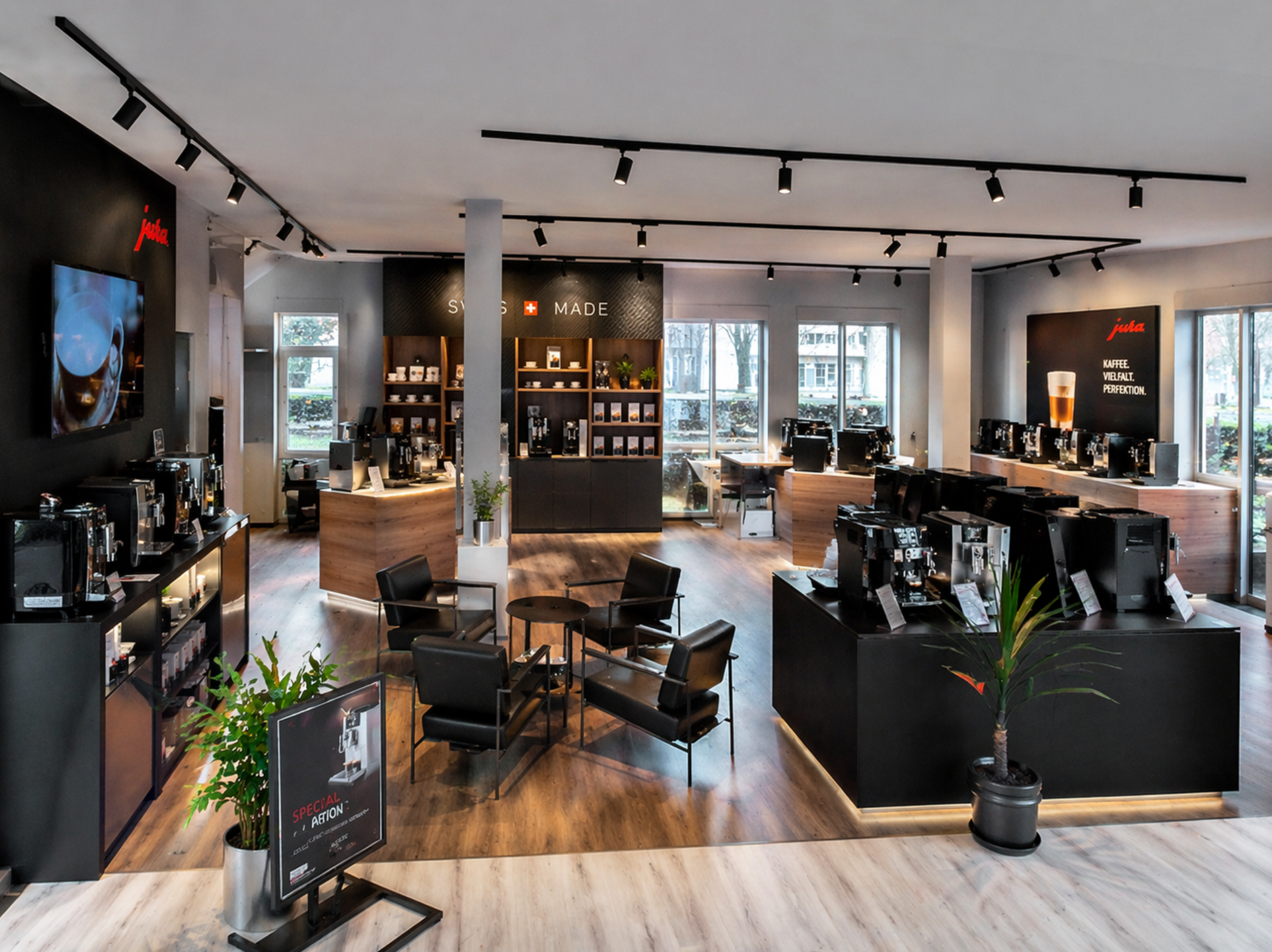 Mahlwerk Showroom Hamburg &mdash; Beratungsbereich