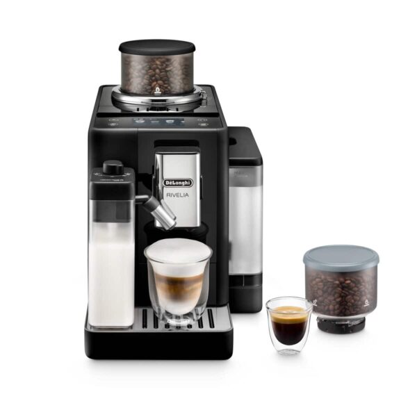 De'Longhi Rivelia Kaffeevollautomat in Onyx Black